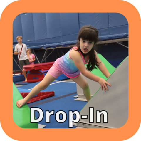 Trampoline Drop-In, Gymnastics Drop-In, Parkour Drop-In